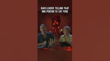 raid leader telling that one person to eat food #worldofwarcraft #wow #mmorpg
