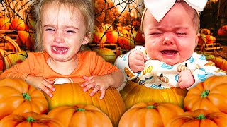 New Baby Update and Pumpkin Carving with Toddler!