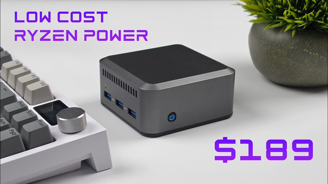 This Low Cost Ryzen Mini PC Might Actually Be Worth Buying! - YouTube