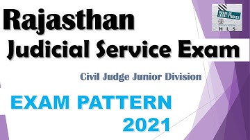 RJS syllabus 2021 | Rajasthan judicary exam pattern 2021 | RJS exam pattern 2021| RJS 2020 |