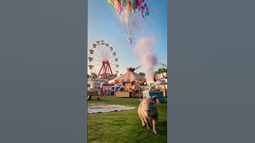 Balloon Candy Storm #capi #カピバラさん #capybara #peace #fyp