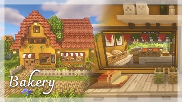 [Minecraft] 🥐🍞 Bakery Tutorial / Cottagecore / Mizuno