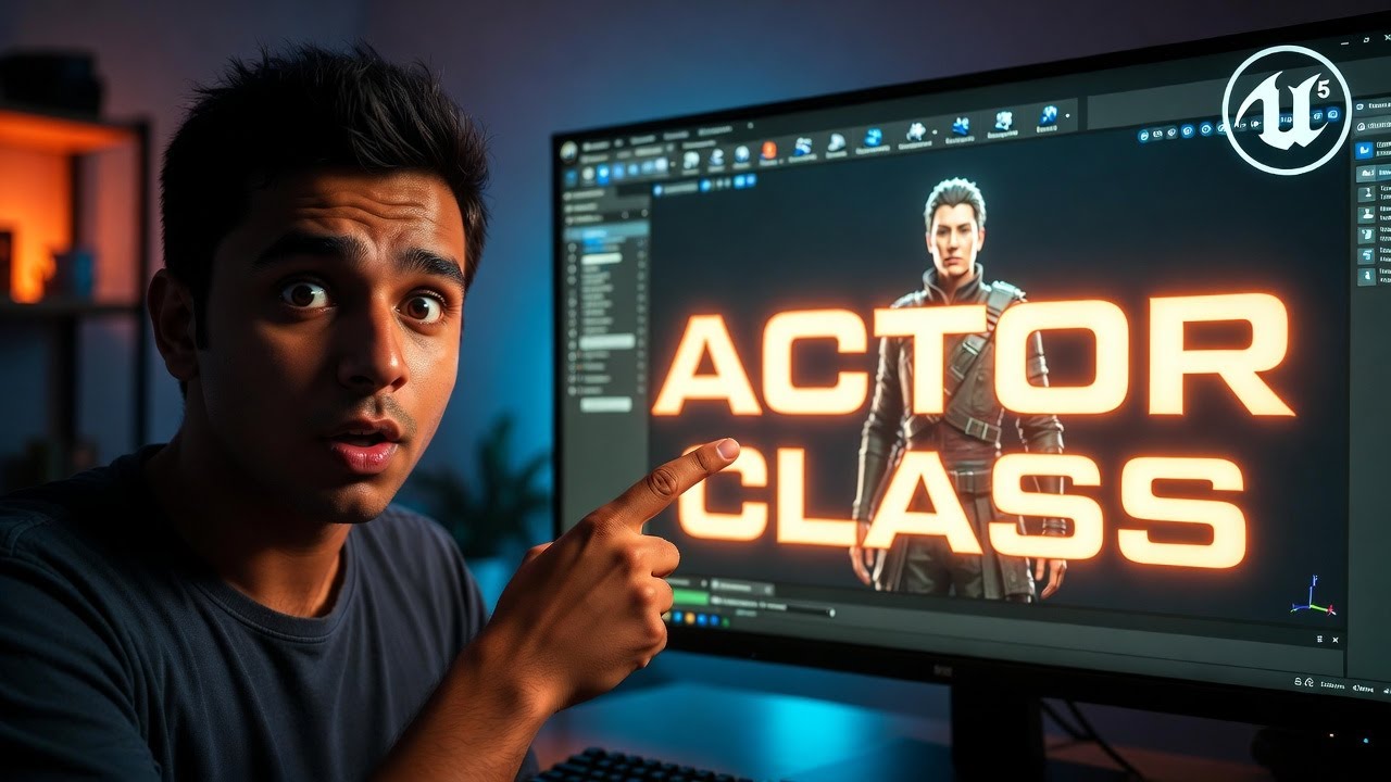 Unreal Engine 5 Actor Class Explained in Hindi 🚀 | Beginners Tutorial ...