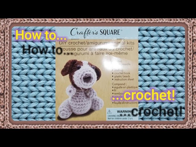 Set Of 3 Crochet Kit For Beginners With Step-by-step Video Tutorials Crochet  Animal Kit For Kid And