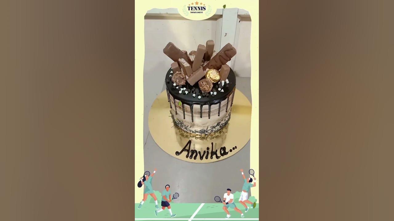 chocolate cake and design #chocolate flavour cake #birthdaycake #