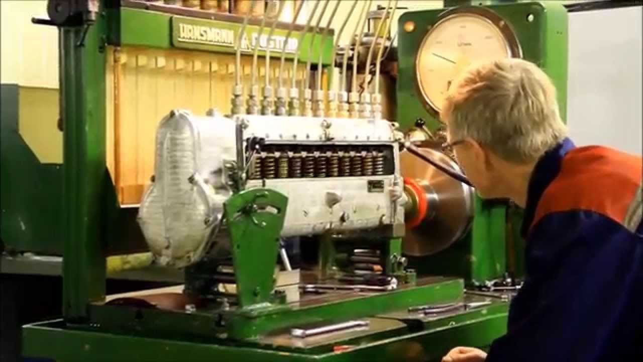 Стендовые испытания двигателя