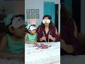Blind fold candy challenge   maa vs beti  part 40  shruti shorts  comedyshorts comedy maa