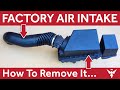 Air Intake - How to Remove the Factory Unit - Focus Mk1 / LR