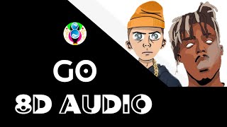 [Professional Audio Quality] 🔥 The Kid LAROI, Juice WRLD - GO (8D AUDIO)