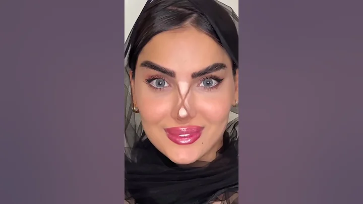 nose contouring hack 🤯😱 #shorts #youtubeshorts #contour #makeup #hack #bloomingkashish