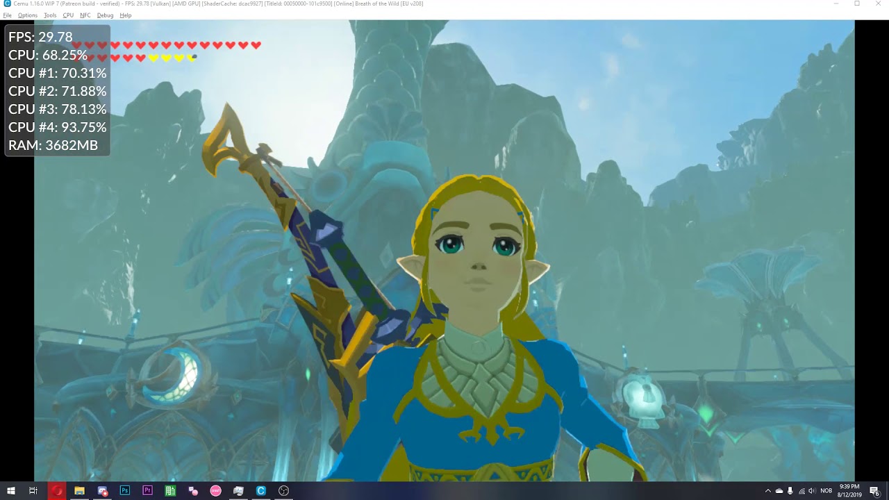 breath of the wild emulator 4670k