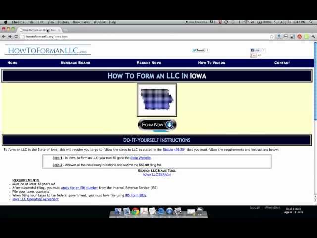 how to form an llc in iowa 11 steps with pictures wikihow how to form an llc in iowa