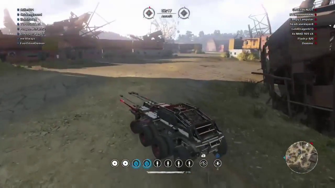 Crossout: Lance-Explosive Spear Montage #3