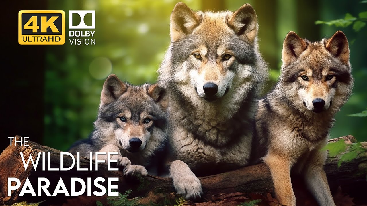 FOREST ANIMALS 4K ULTRA HD (60FPS) Amazing World of Forest Wildlife