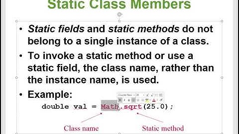 COSC 1437 - Chapter 6 - A Second Look at Classes and Objects Part A