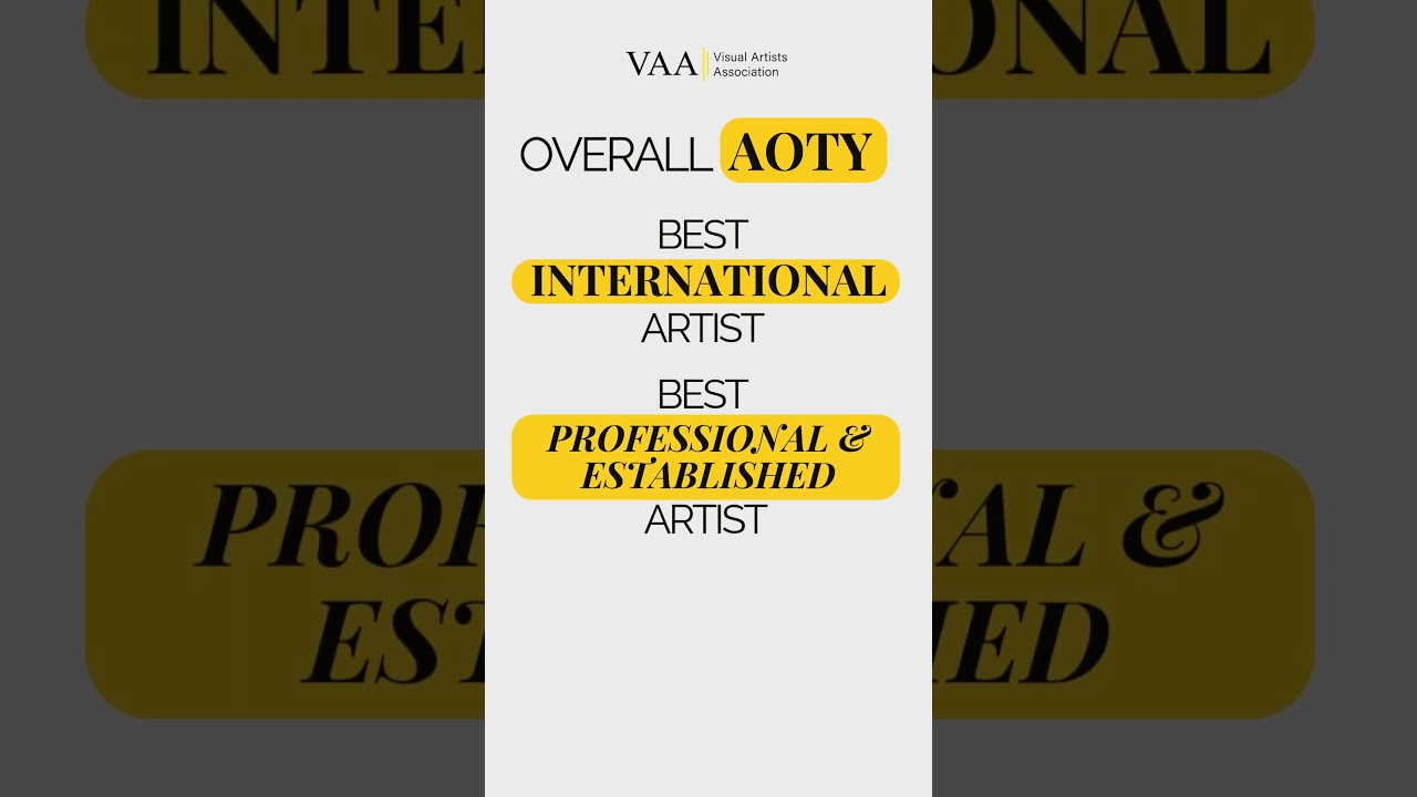 Apply to Artist of the year 2025 now!