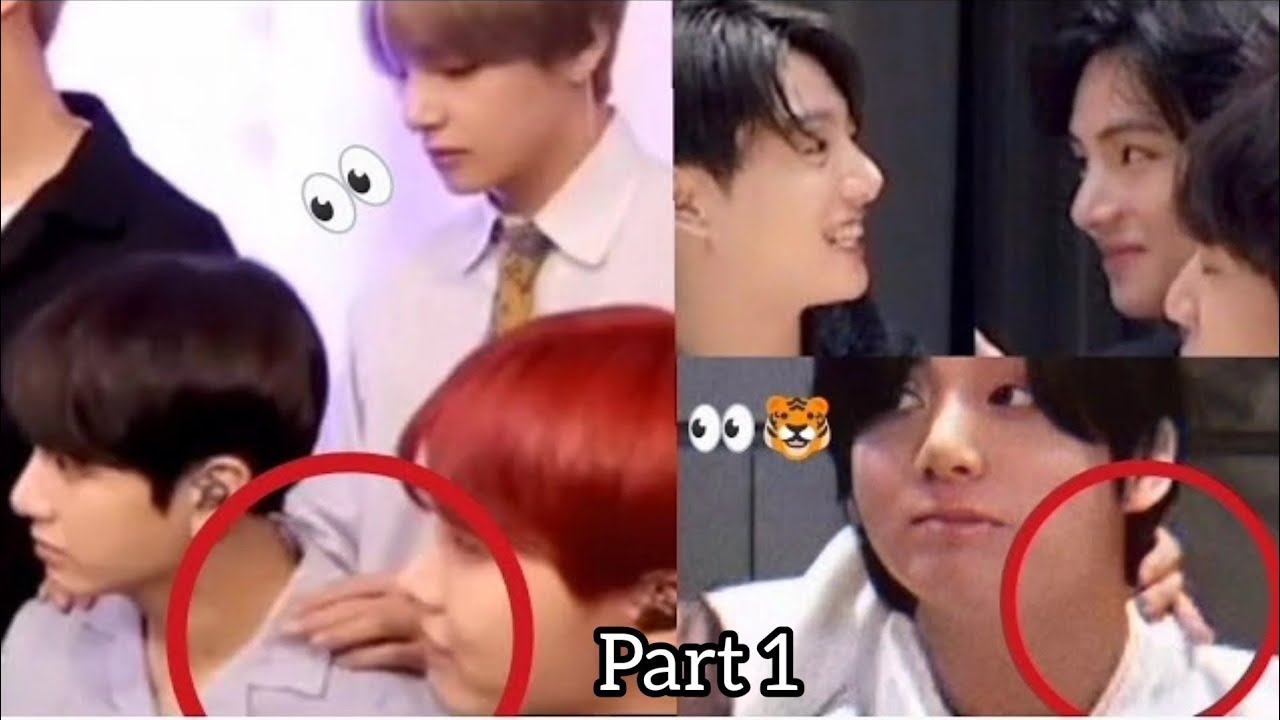 Taekook Vkook // The beginning of Taekook and their hidden romance part 1 ,👀🐰🐯#vk #analysis #taekook
