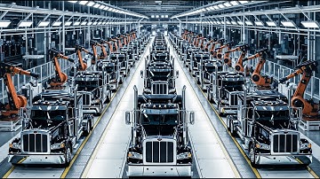 How Peterbilt Builds Thousands of Trucks Daily | Inside the Denton Factory (Full Process)