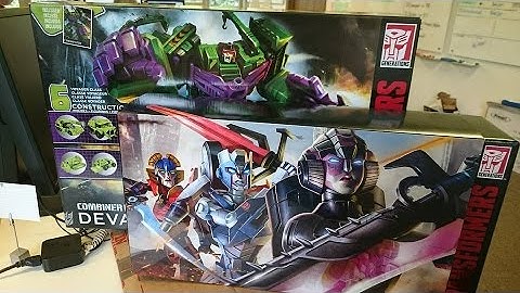 Combiner Hunters SDCC 2015 set - Transformer Review