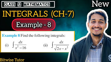 Integrals example 8 | Example 8 class 12 maths ch 7 | Example 8 integral class 12