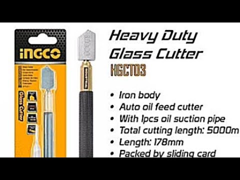 INGCO Glass cutter HGCT03 YouTube
