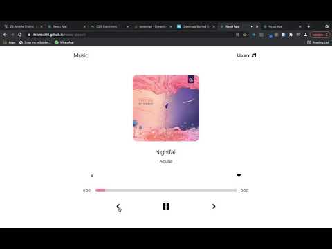 Music player developed