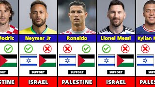 Footballers Who SUPPORT Palestine or Israel.