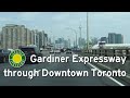 Gardiner Expressway through Downtown Toronto