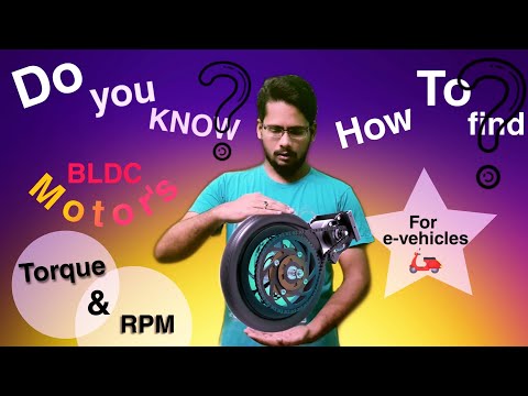 All about e vehicles | How to calculate Torque and speed of the motor|#evehicle#motorcalculation