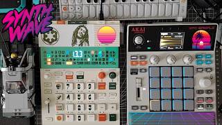 AKAI MPC SAMPLE - TEENAGE EP-40 - my song of mine inspired by the sounds of Stranger Things #synth