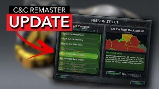 COMMAND & CONQUER REMASTER - MISSION SELECT SCREEN | EA Talks about REMASTER [2019]