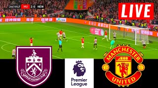 Burnley vs Man United | English Premier League 2023 | Epl Live Stream | Pes 21 Gameplay