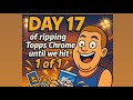 Day 17 of ripping topps chrome u till I hit a 1 of 1 today is basketball 