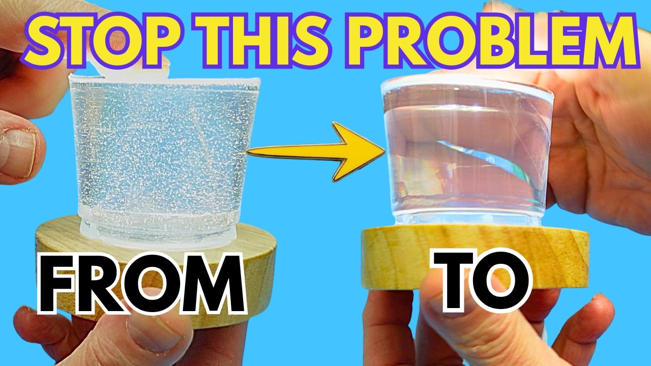 Почему в вашей смоле появляются пузырьки (и как от них избавиться)