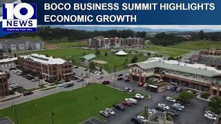Botetourt business summit highlights economic growth as data center protest unfolds outside