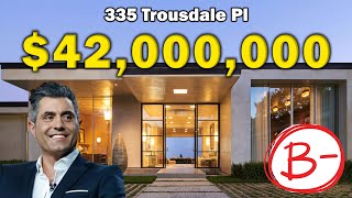 335 Trousdale PI | Beverly Hills, CA | $42,000,000 Beverly Hills Mansion Review | Luxury Real Estate