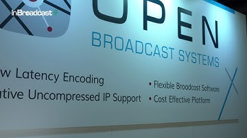 InBroadcast Insight at NABSHOW 2017 - OPEN BROADCAST SYSTEMS