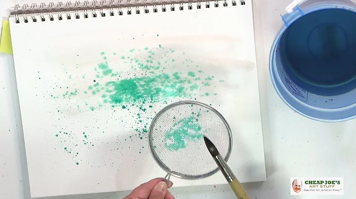 Cheap Joe's 2 Minute Art Tip - Spatter Screens