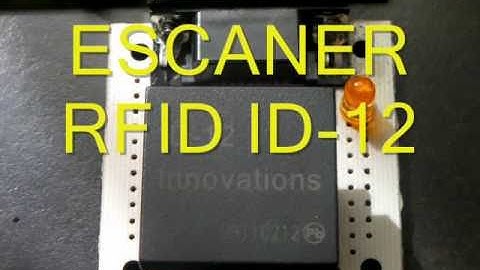 ESCANER IDENTIFICADOR RFID CON LCD MICROCONTROLADOR PIC 16F88 PUNTO FLOTANTE S.A.