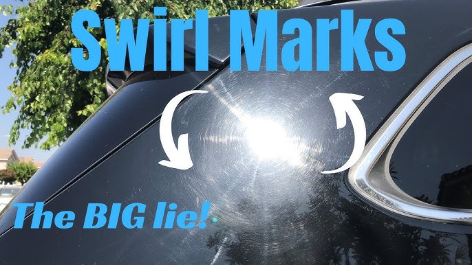 How To Fix Swirl Marks & Scratches In Black Paint