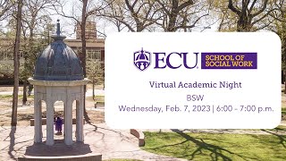 ECU College of Health and Human Performance: Social Work - Bachelor of Social Work (BSW)