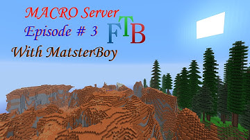 MACRO FTB (Feed The Beast) episode 3 - Machines!