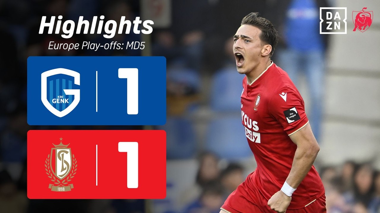 Casper Nielsen redt een punt in de 9️⃣0️⃣ste minuut! 😳⌚ | KRC Genk - Standard de Liège