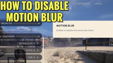 How To Turn Off Motion Blur In Arc Raiders