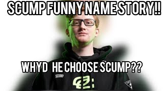OpTic Scump Explains how he came up with his name via an Interesting story on Stream!