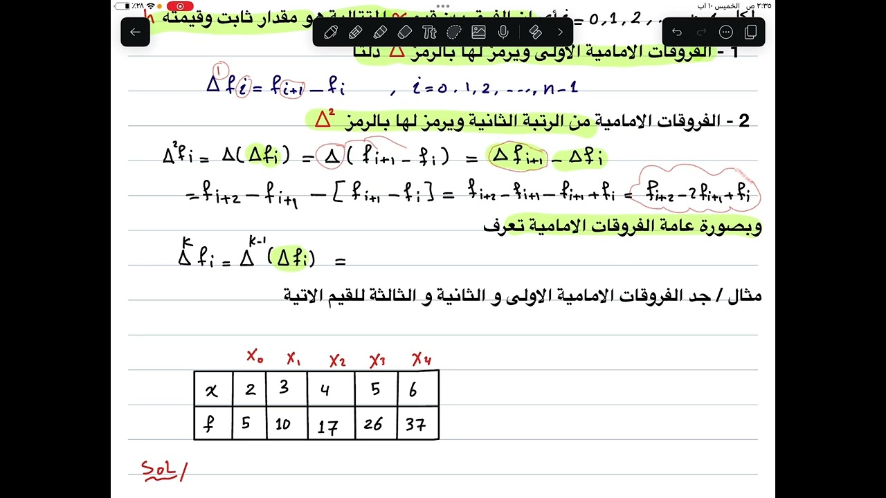 م21 / الفروقات الامامية