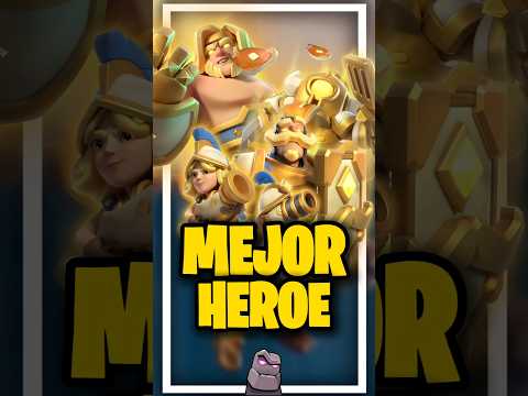 CUÁL ES EL MEJOR HEROE DE Clashroyale Gaming Shorts Fyp Viral 