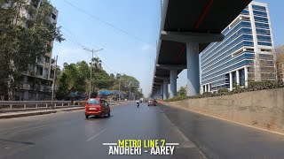 Mumbai Metro Line 7 | ANDHERI - AAREY | Work In Progress