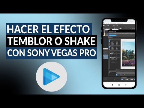 ¿Cómo hacer el efecto shake o temblor en un vídeo con SONY VEGAS PRO?