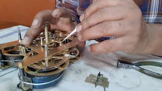 How to assemble Master 8 days winding clock